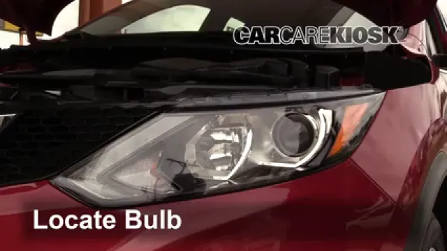 2017 Nissan Rogue Sport SL 2.0L 4 Cyl. Luces Luz de carretera (reemplazar foco) 